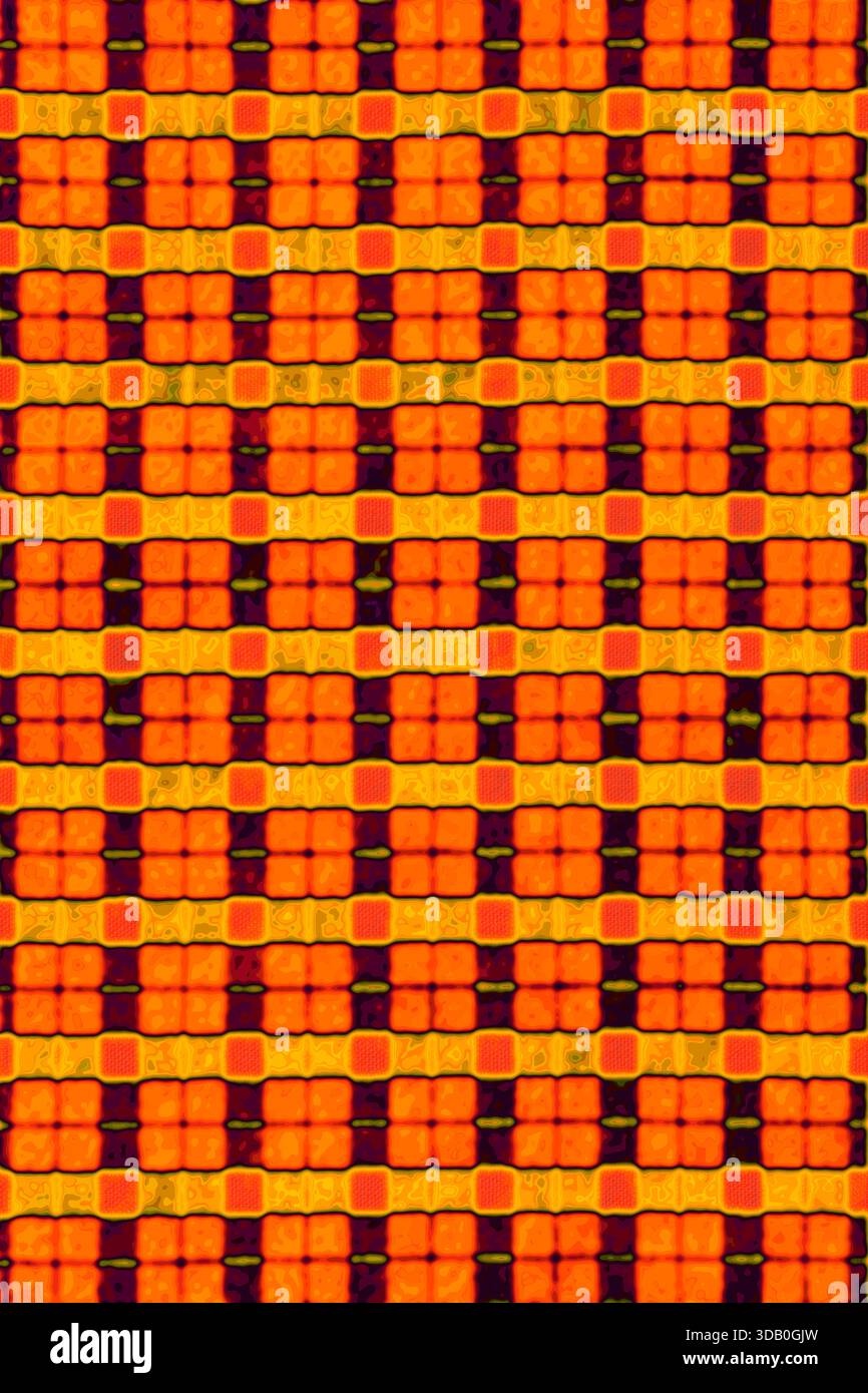Glitch art cyberpunk background texture Stock Photo