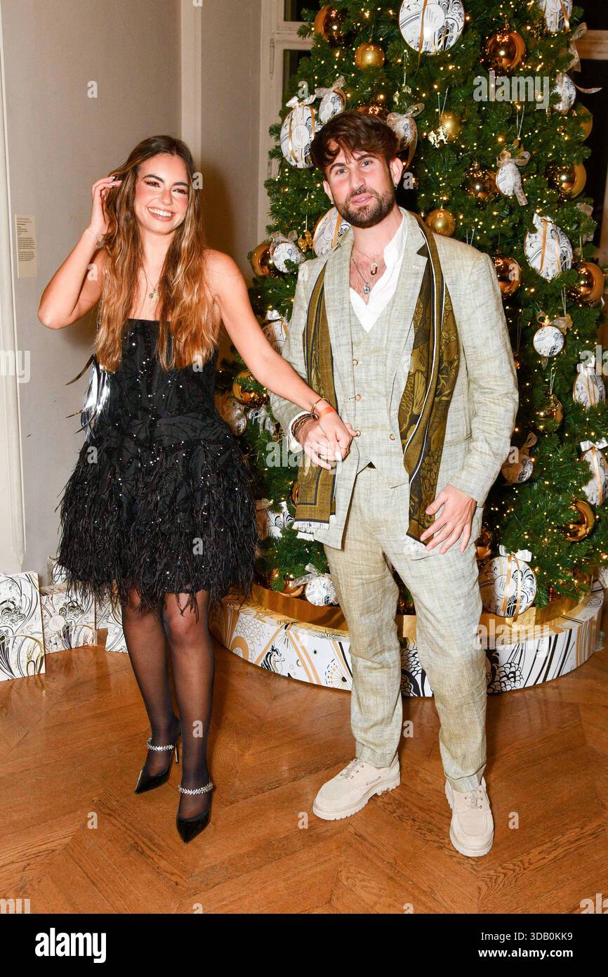 Paris, France. 11th Dec, 2025. Guest attends the HFC (Haute Fragrance Company) Christmas Party at the Musée des Arts décoratifs in Paris on December 11, 2025. Photo by Shootpix/ABACAPRESS.COM Credit: Abaca Press/Alamy Live News Stock Photo