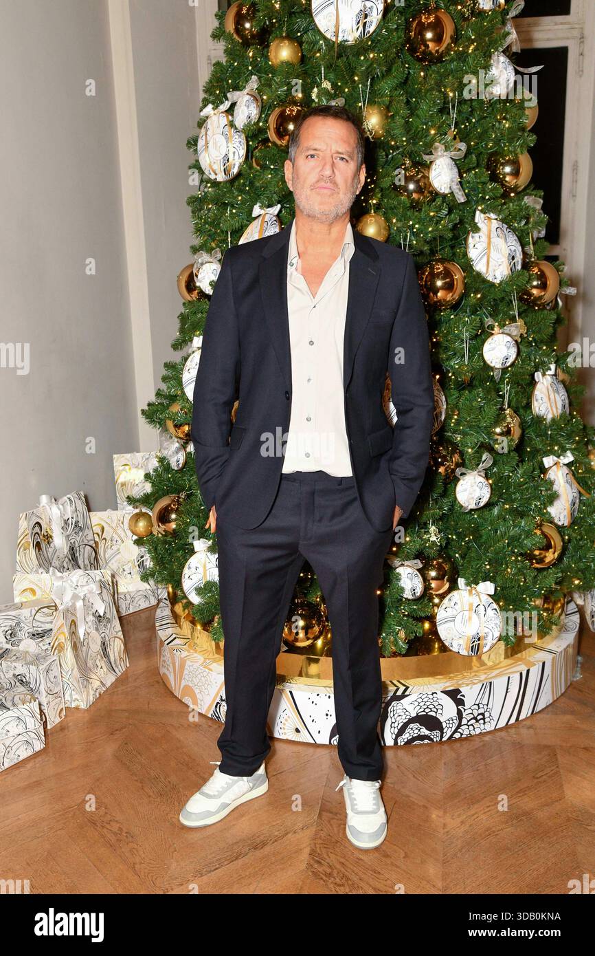 Paris, France. 11th Dec, 2025. Brian Torres attends the HFC (Haute Fragrance Company) Christmas Party at the Musée des Arts décoratifs in Paris on December 11, 2025. Photo by Shootpix/ABACAPRESS.COM Credit: Abaca Press/Alamy Live News Stock Photo