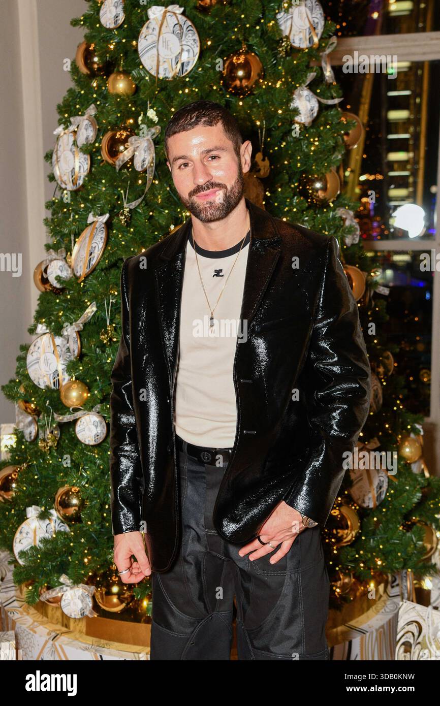 Paris, France. 11th Dec, 2025. Guest attends the HFC (Haute Fragrance Company) Christmas Party at the Musée des Arts décoratifs in Paris on December 11, 2025. Photo by Shootpix/ABACAPRESS.COM Credit: Abaca Press/Alamy Live News Stock Photo