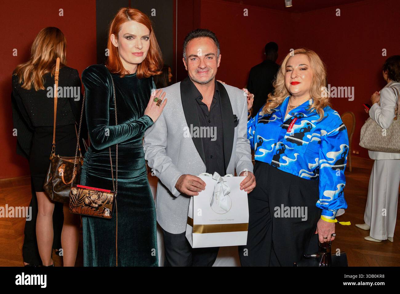 Paris, France. 11th Dec, 2025. Elodie Frégé, Marilou Berry attend the HFC (Haute Fragrance Company) Christmas Party at the Musée des Arts décoratifs in Paris on December 11, 2025. Photo by Shootpix/ABACAPRESS.COM Credit: Abaca Press/Alamy Live News Stock Photo