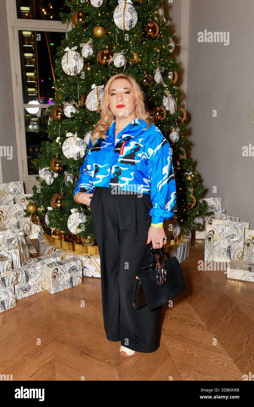 Paris, France. 11th Dec, 2025. Marilou Berry attends the HFC (Haute Fragrance Company) Christmas Party at the Musée des Arts décoratifs in Paris on December 11, 2025. Photo by Shootpix/ABACAPRESS.COM Credit: Abaca Press/Alamy Live News Stock Photo