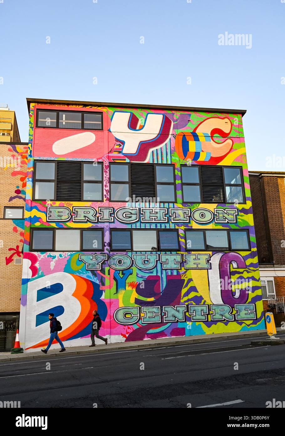 Brighton building murals hi-res stock photography and images - Alamy