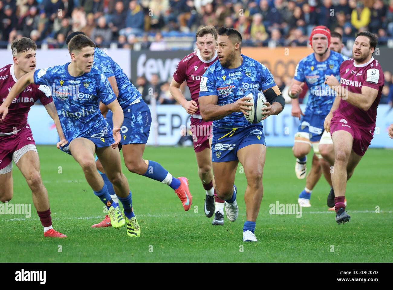 3 Cartes CP Rugby – Stade Marcel Michelin – Clermont Ferrand