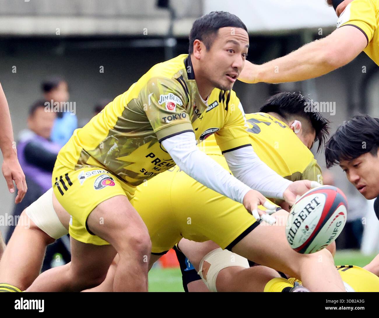 December 13, 2025, Tokyo, Japan - Tokyo Suntory Sungoliath scrum half ...
