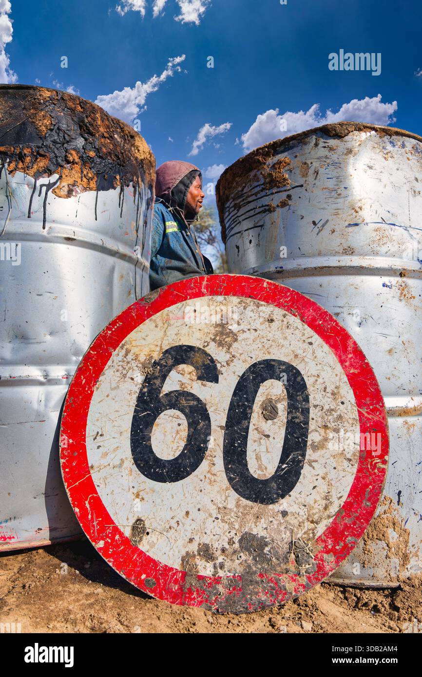 Person reflective road sign hi-res stock photography and images - Alamy