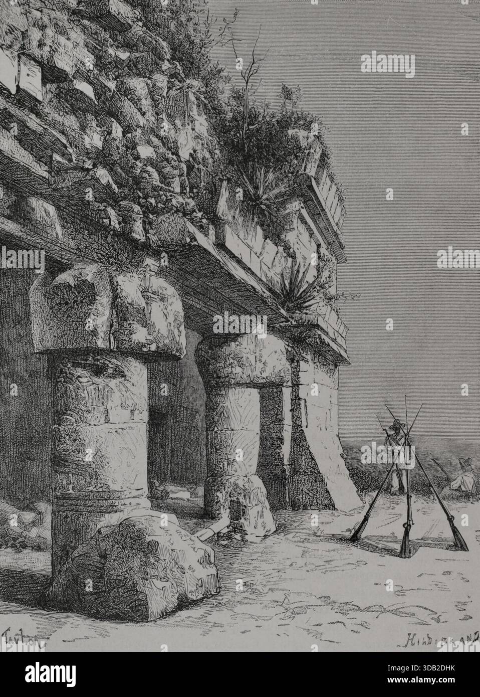 Castle Primitive El Castillo, (the Castle), also known as the Temple of Kukulcan ...