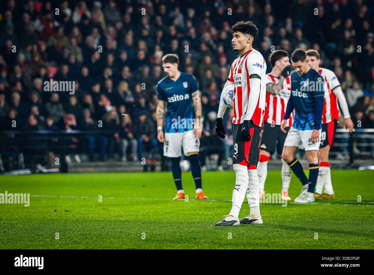 EINDHOVEN 13 12 2025 Philips Stadium Season 2025 2026 Dutch Eindhoven 13 12 2025 Philips Stadium Season 2025 2026 Dutch Eredivisie Football Match Between Psv And Heracles Almelo Picture Shows Psv Player Ricardo Pepi Photo By Pro Shotssipa Usa 3DB2PGP