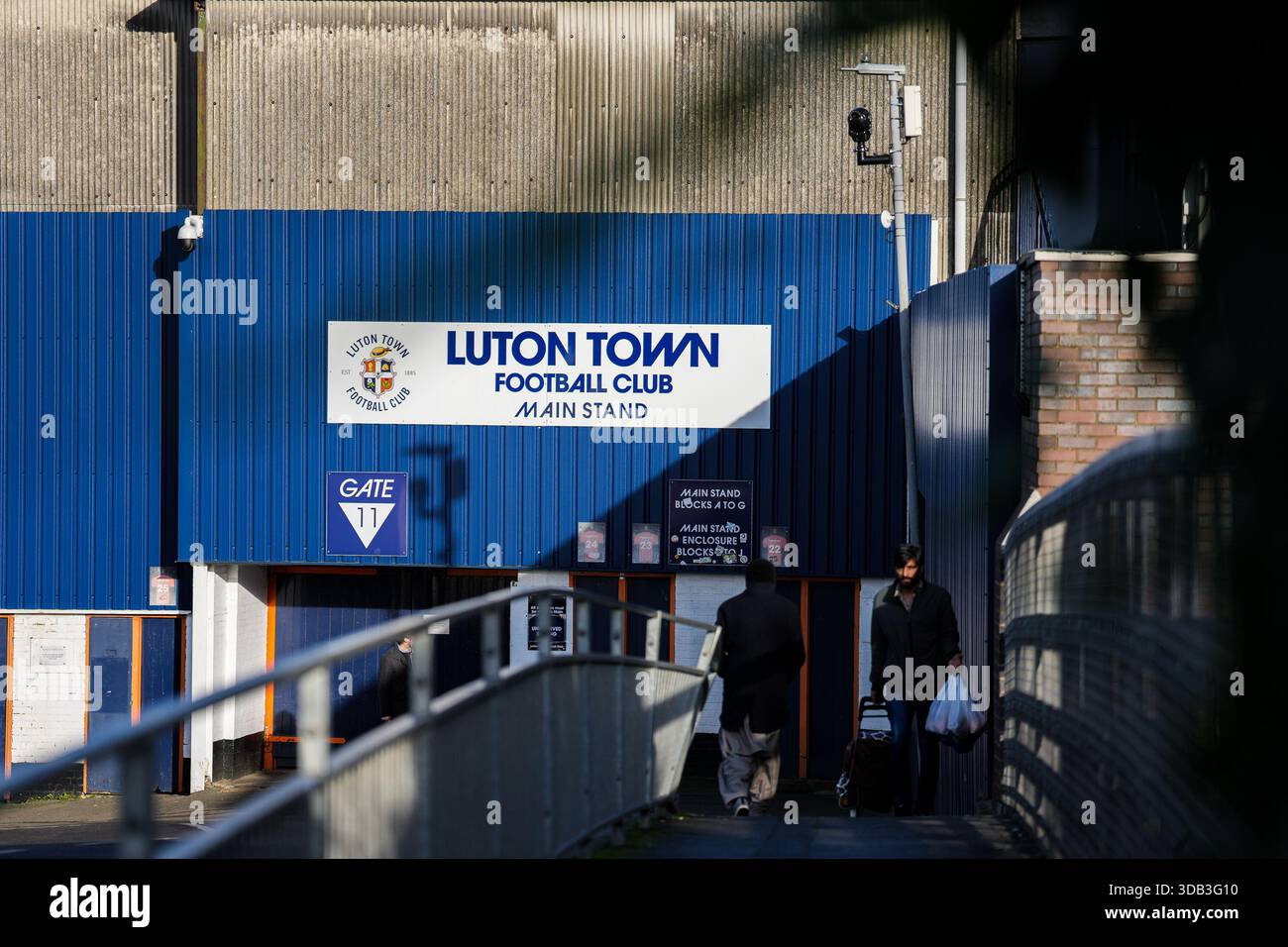 General view of Kenilworth Road, home of Luton Town, ahead of the Sky ...