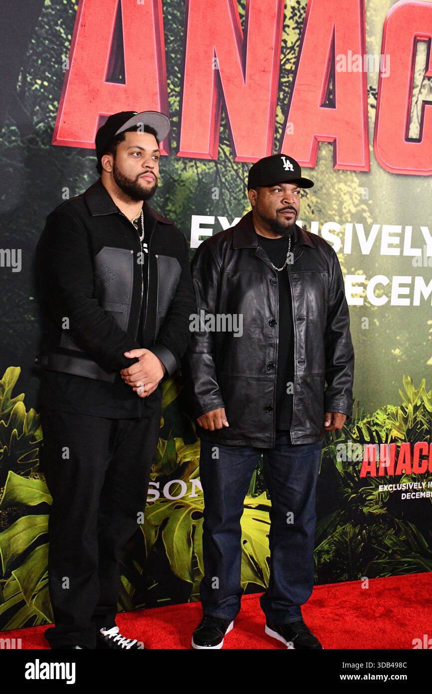 Los Angeles, California, USA 13th December 2025 OÕShea Jackson Jr. and ...
