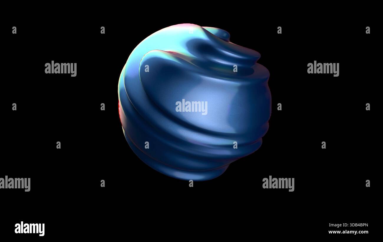 Dark blue particle sphere futuristic hi-res stock photography and ...