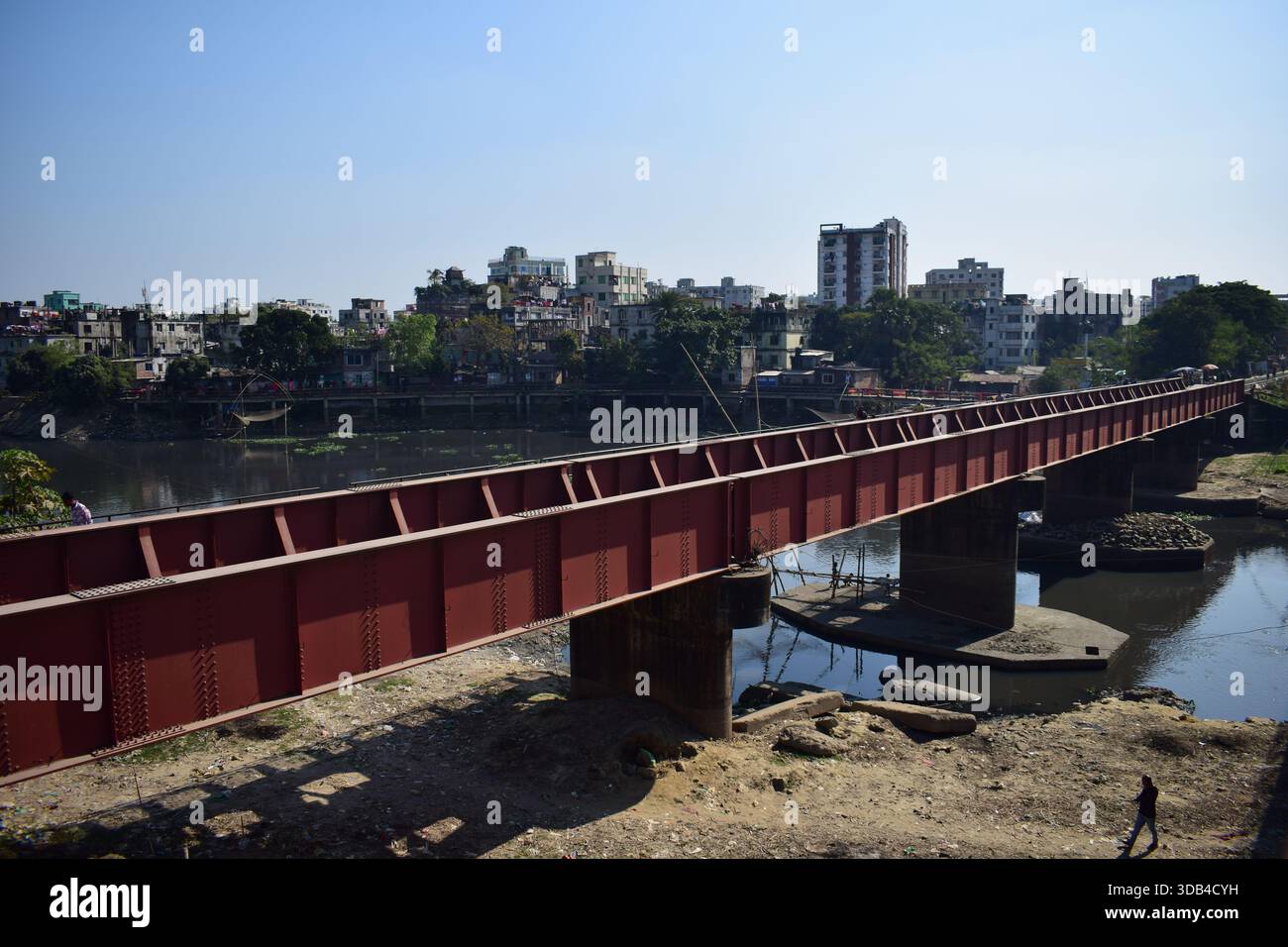 Tongi Railway Bridge, Dhaka – Iconic Rail Link Over Turag River Stock ...