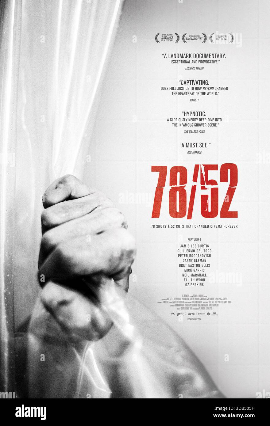 Alfred hitchcock psycho shower hi-res stock photography and images - Alamy, image size:880x1390