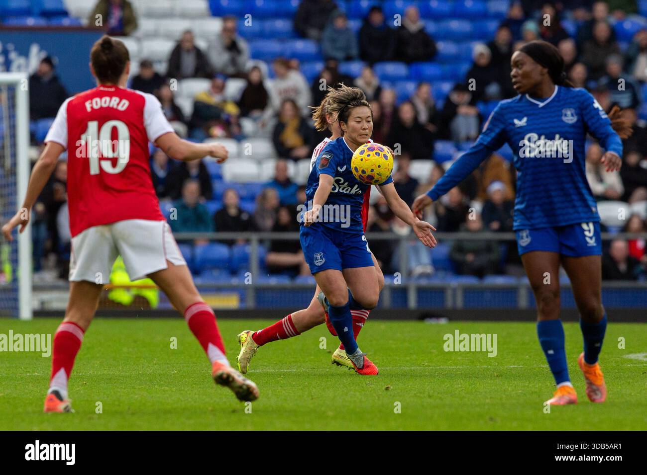 Yuka momiki 29 everton hi-res stock photography and images - Alamy