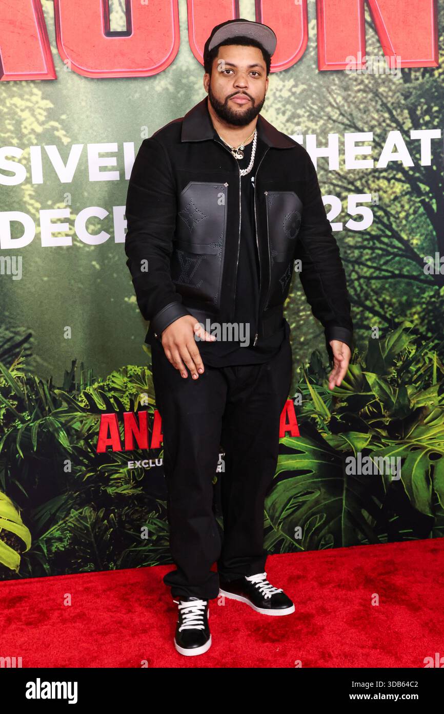 LOS ANGELES, CALIFORNIA, USA - DECEMBER 13: American actor, rapper and ...