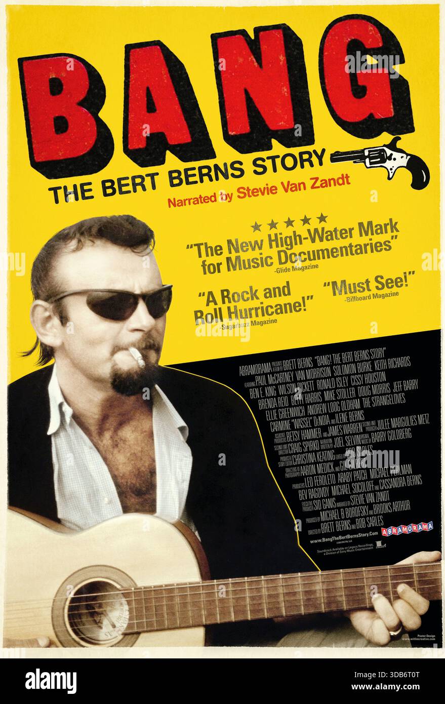 Bang! The Bert Berns Story (2016) directed by Brett Berns and Bob ...