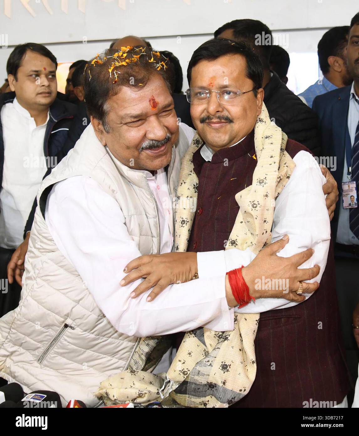 Patna, Bihar, India -Dec .14, 2025: Bihar BJP president Dilip Jaiswal ...