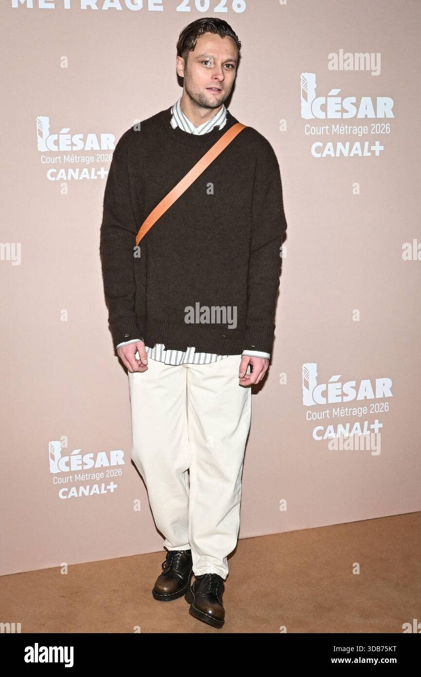 Rod Paris Rod Paradot poses for a photocall during the Brunch of Courts Metrages ...