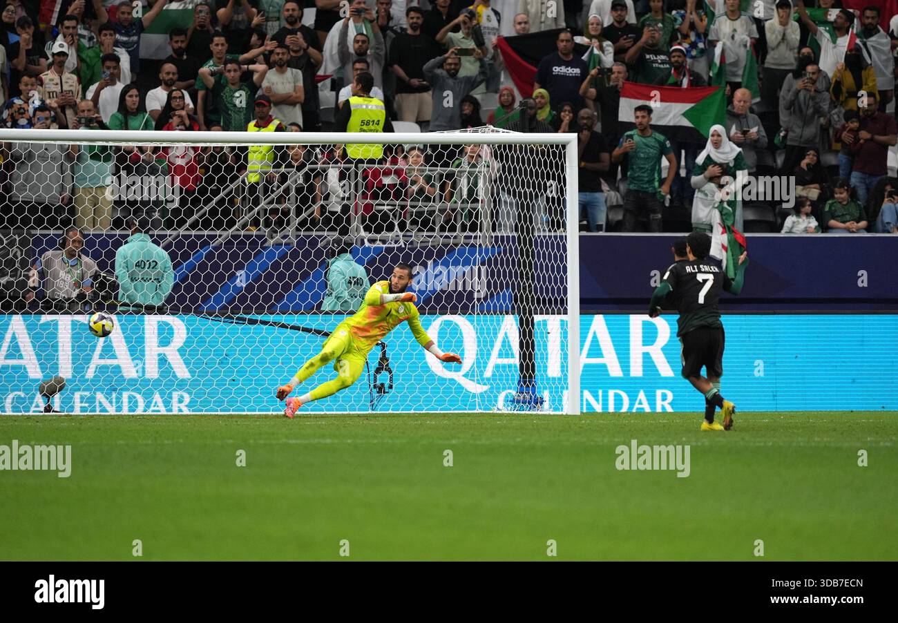 Doha Qatar December 12 2025 Farid Chaal Goalkeeper For The Algerian doha-qatar-december-12-2025-farid-chaal-goalkeeper-for-the-algerian