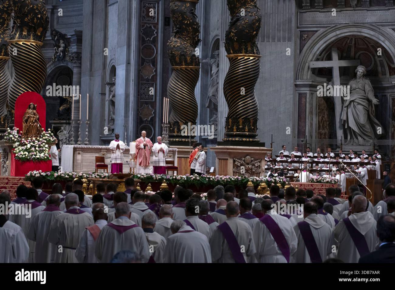 Pope Leo XIV celebrates a Mass on the occasion of the Jubilee of ...