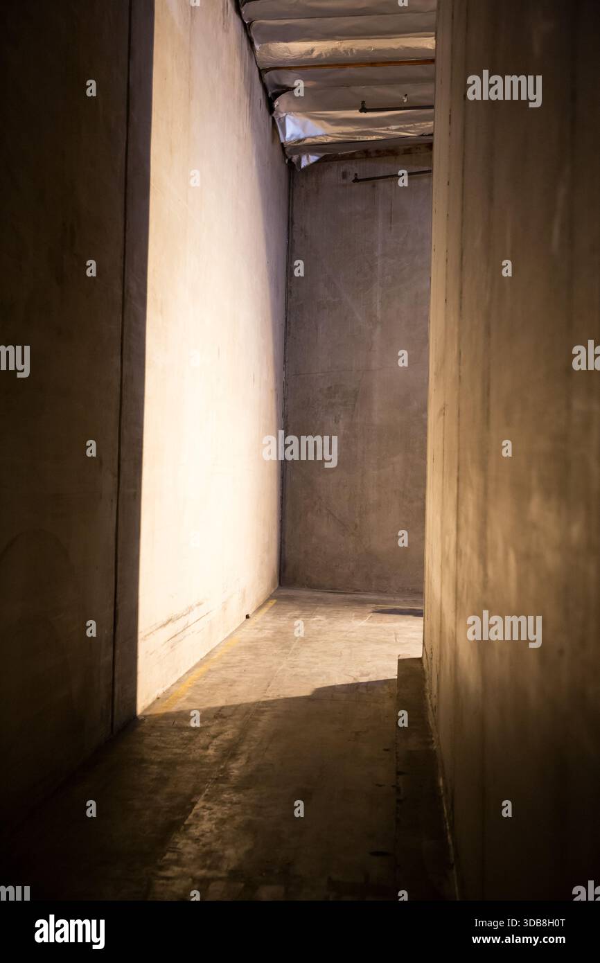 Tall Hallway Stock Photo