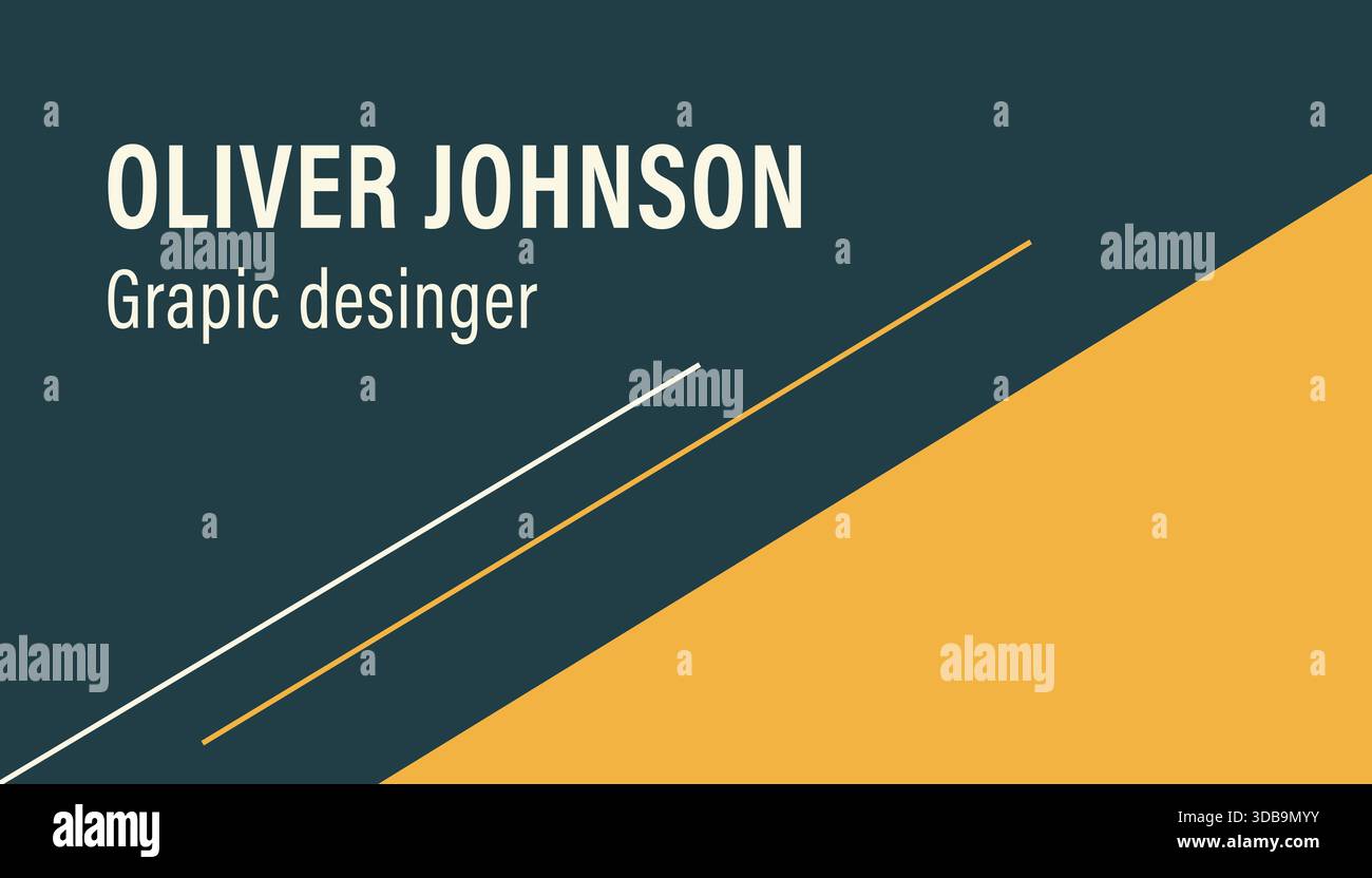 Diagonal Names A diagonal stripe design in teal charcoal and gold featuring bold name ...