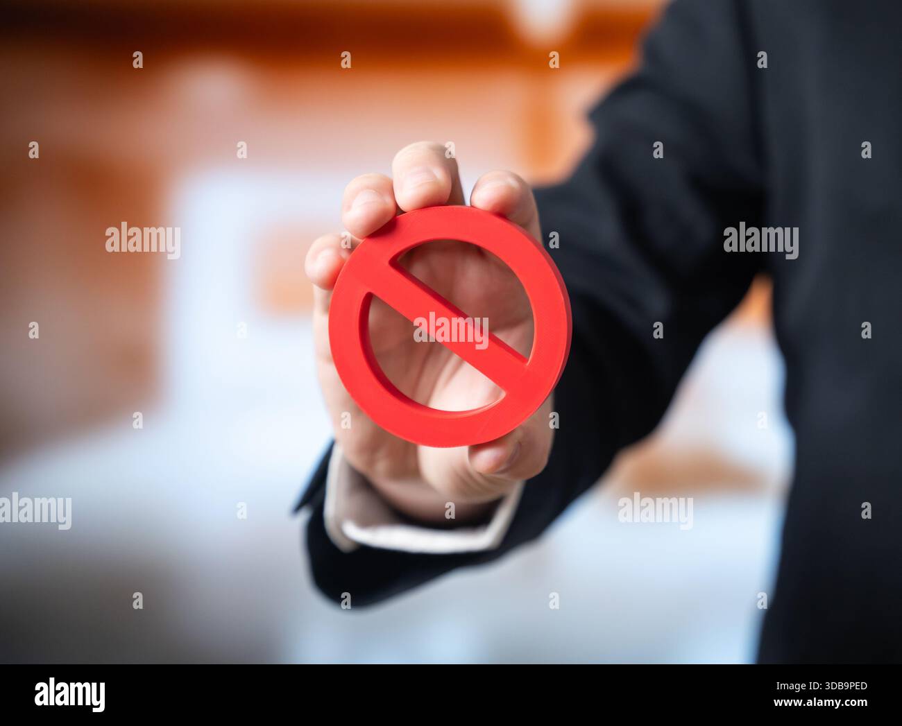 There is no prohibition sign in the official's hand. New laws and ...