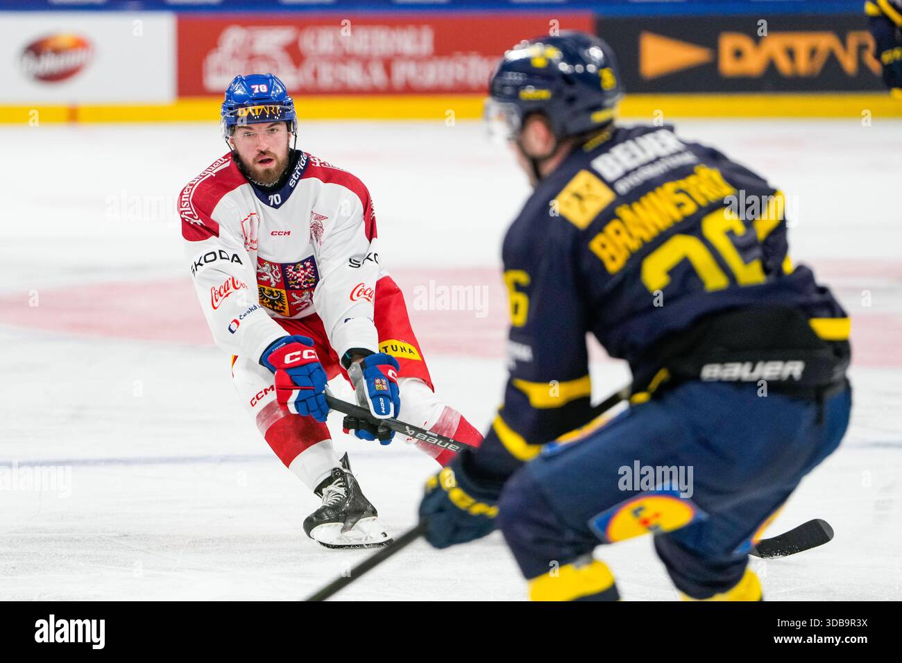 ZURICH, SWITZERLAND - DECEMBER 14: Lukas Rousek of Czech Republic ...