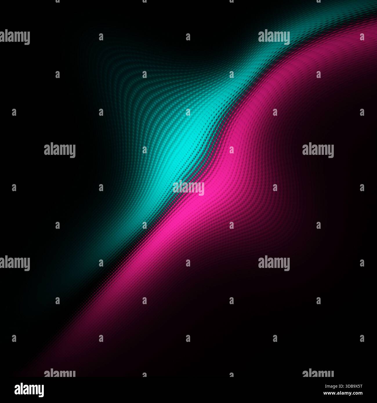 Vibrant abstract gradient with glowing color waves Stock Photo