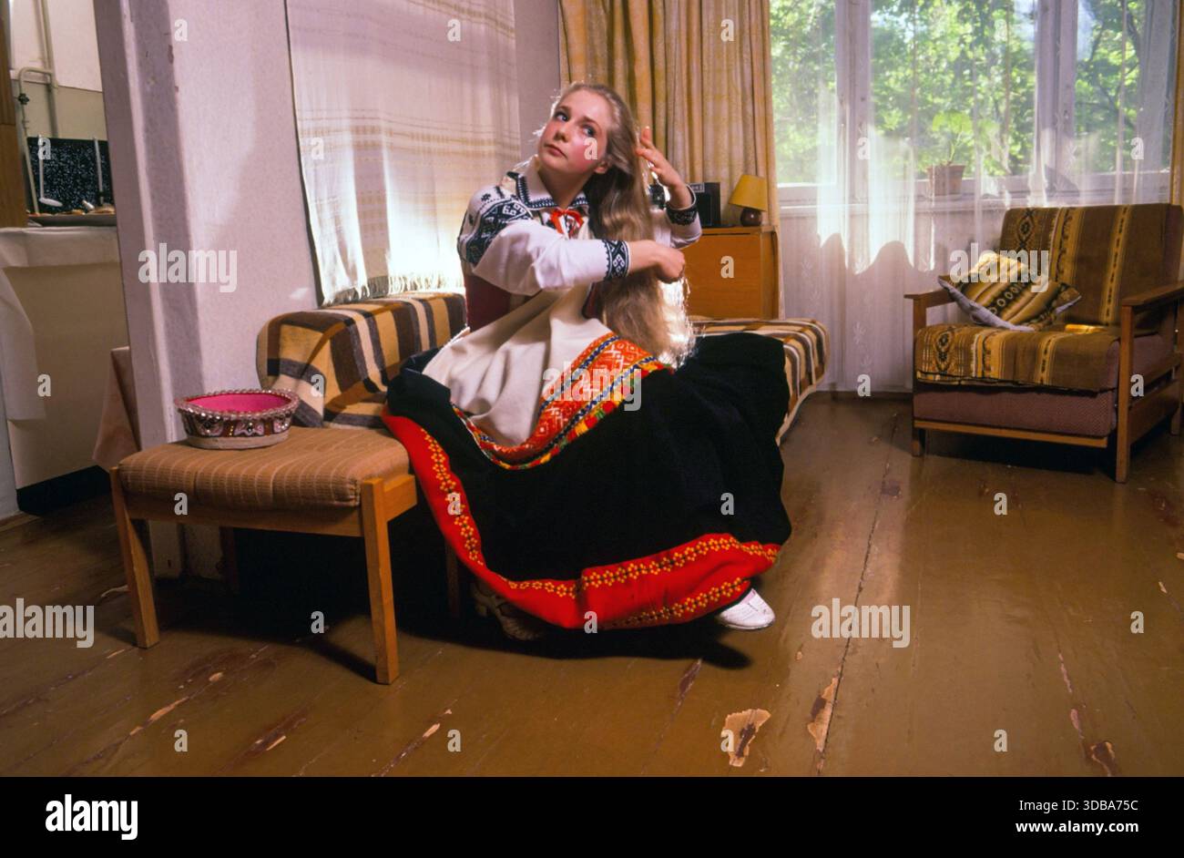 Singer From Riga Historical soviet costume hi-res stock photography and images - Alamy