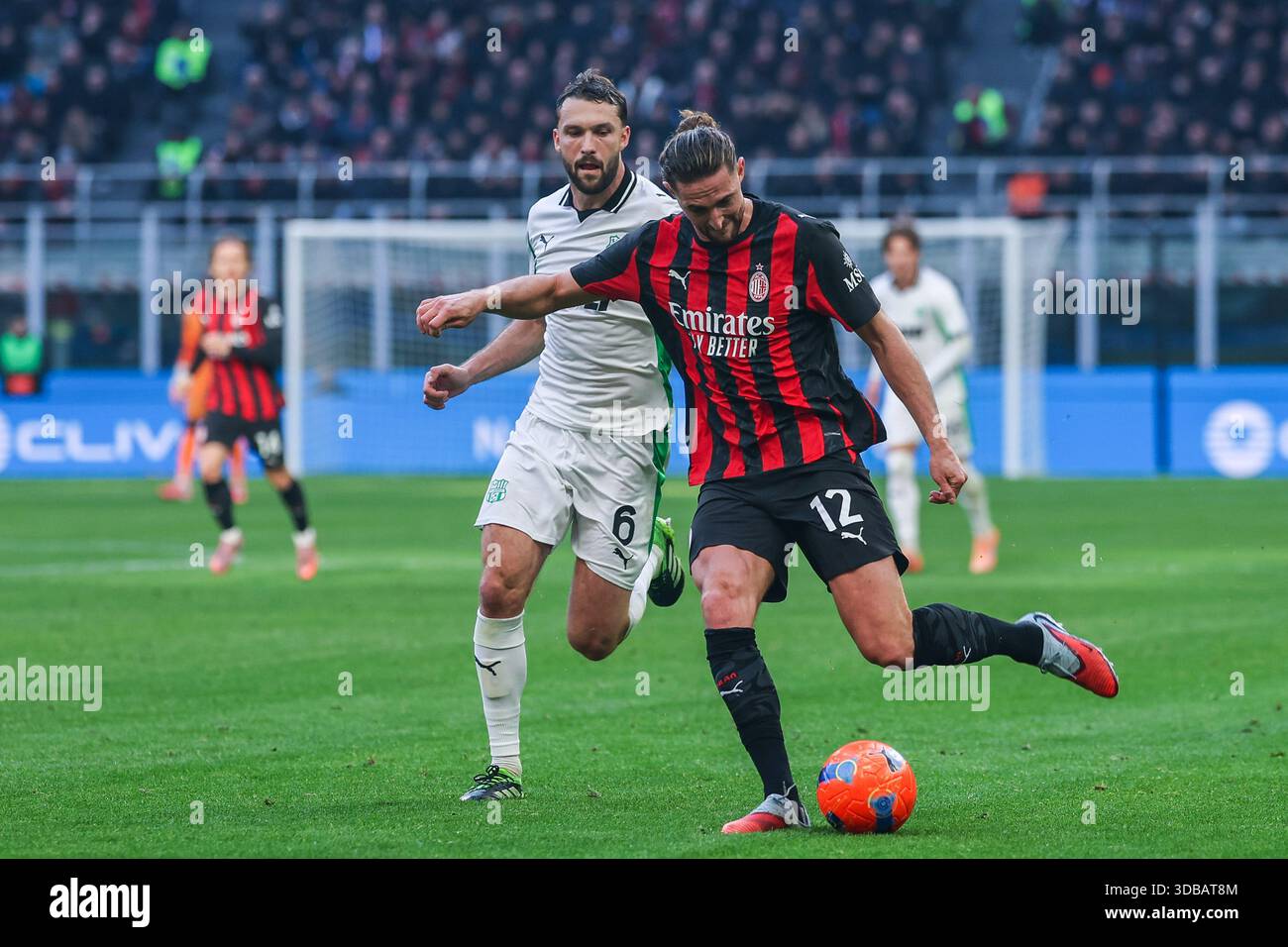 Adrien Rabiot of AC Milan seen in action during Serie A 2025/26 ...