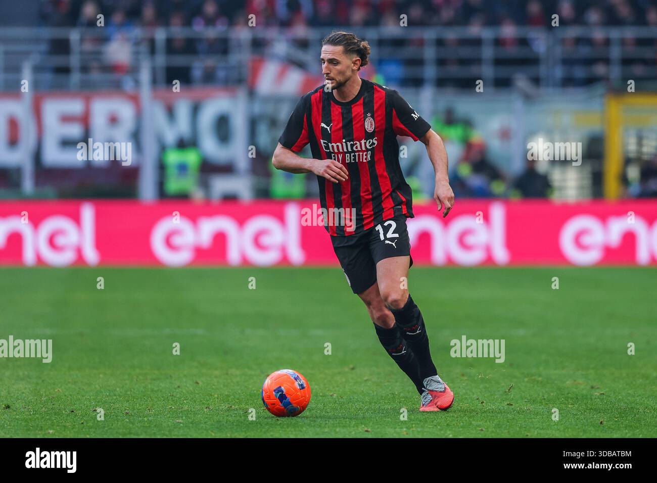 Adrien Rabiot of AC Milan seen in action during Serie A 2025/26 ...