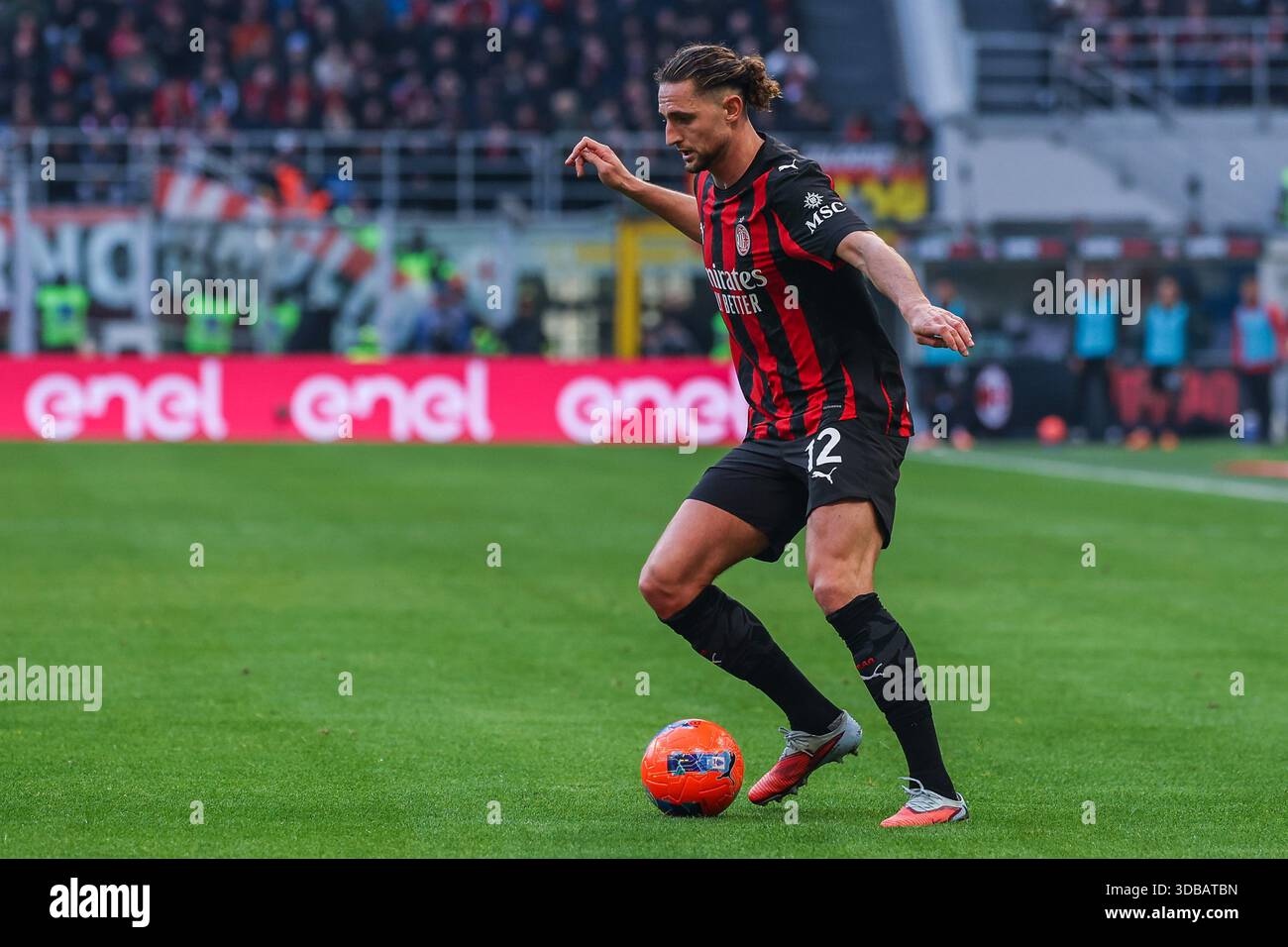 Adrien Rabiot of AC Milan seen in action during Serie A 2025/26 ...