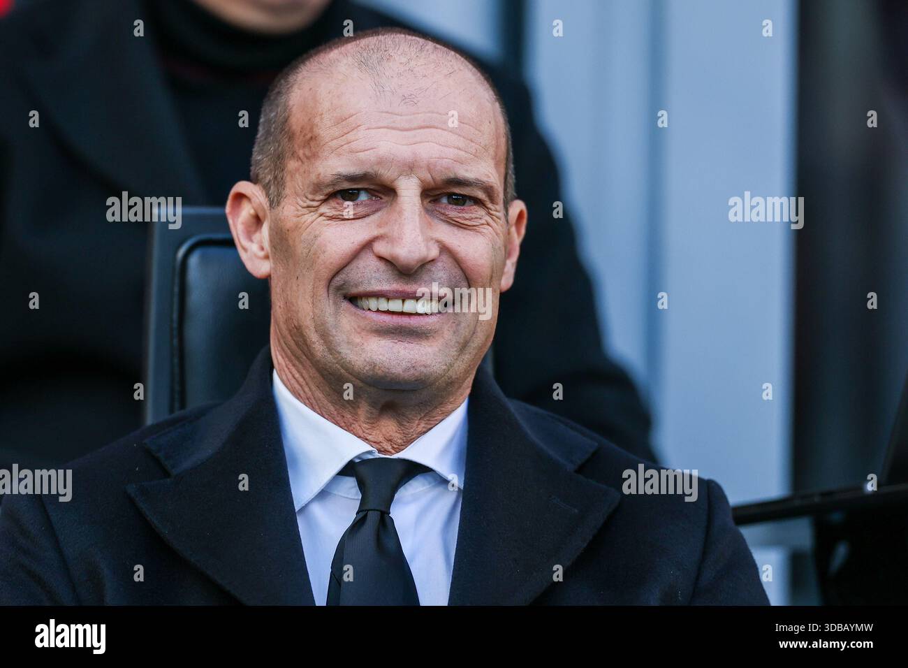 Massimiliano Allegri Head Coach of AC Milan looks on during Serie A ...