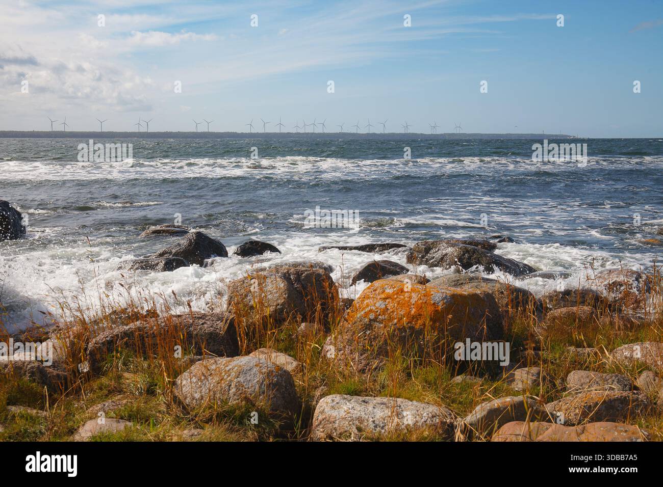 Rocky shoreline waves under hi-res stock photography and images - Alamy