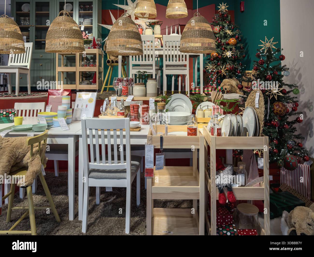 Ikea dining hi-res stock photography and images
