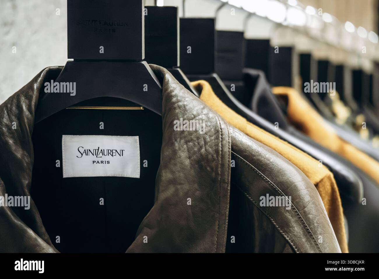 Yves saint laurent logo hi-res stock photography and images - Alamy