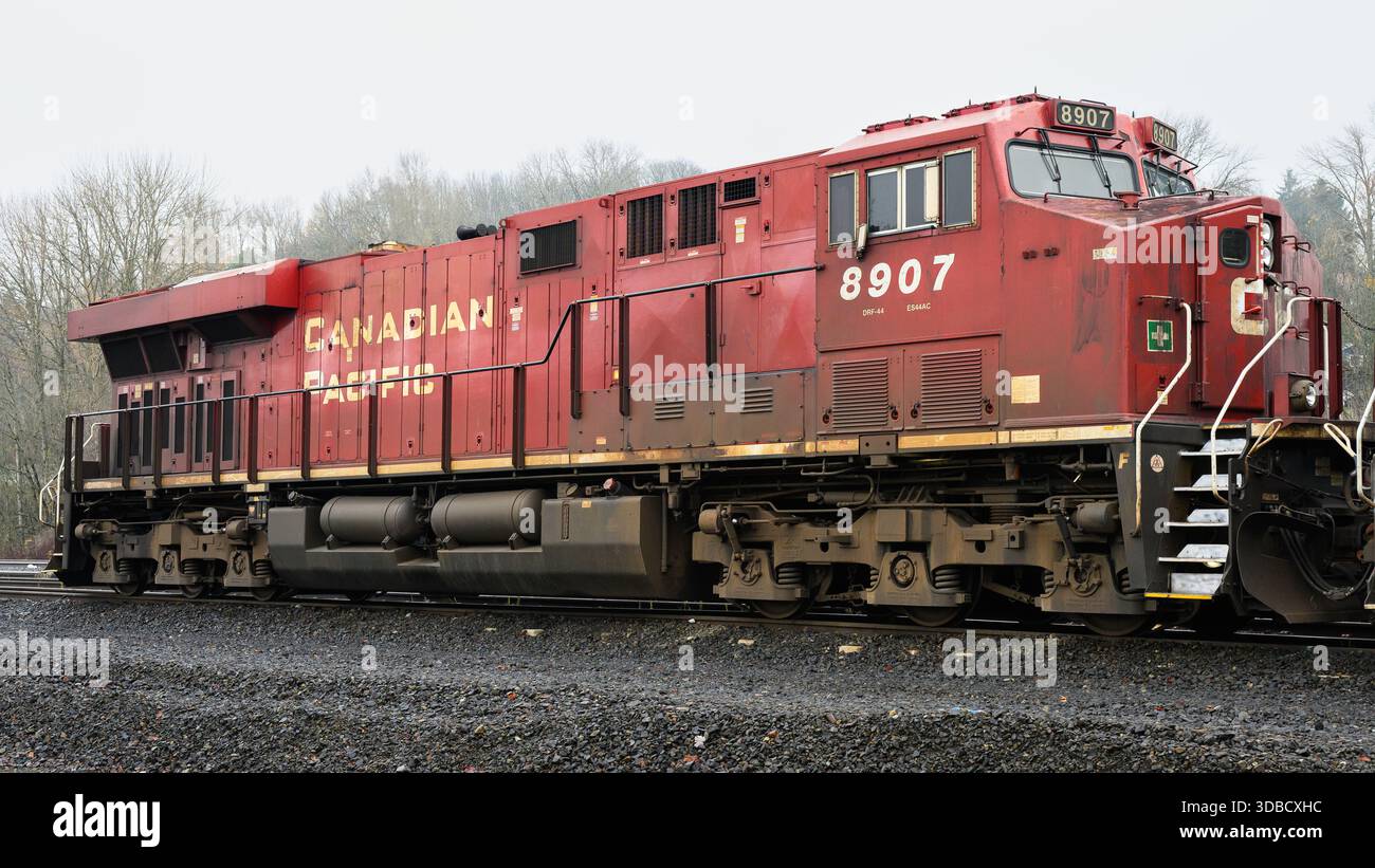 Canadian pacific locomotive hi-res stock photography and images