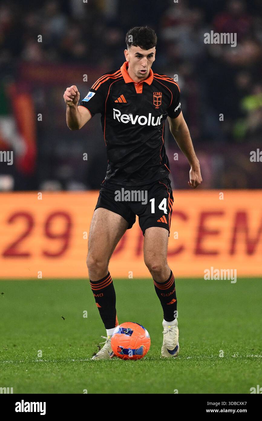 Jacob Ramon13 Jacobo Ramon of Como 1907 is in action during the 15th day of the Serie ...
