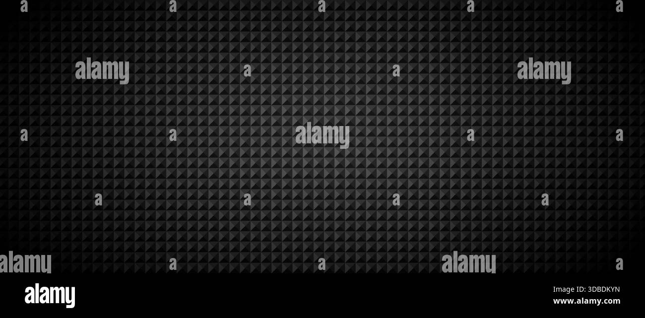 Black tech geometric background. Abstract squared tile pattern texture ...