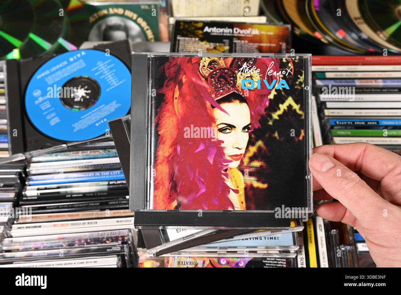 CD album: Annie Lennox - Diva Stock Photo