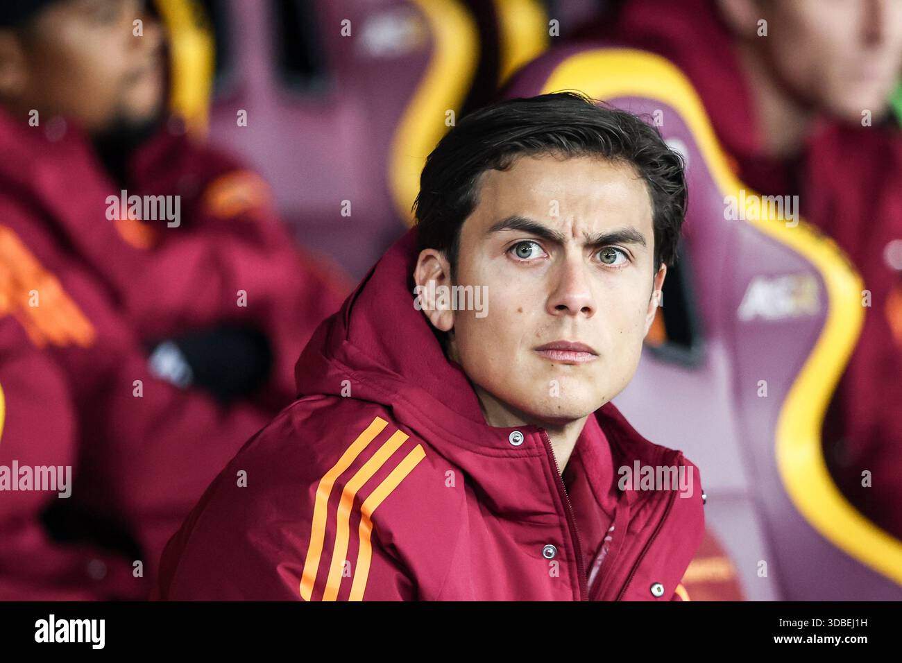 Paulo Dybala of AS Roma seen during warum-up before the SERIE A 2025/ ...