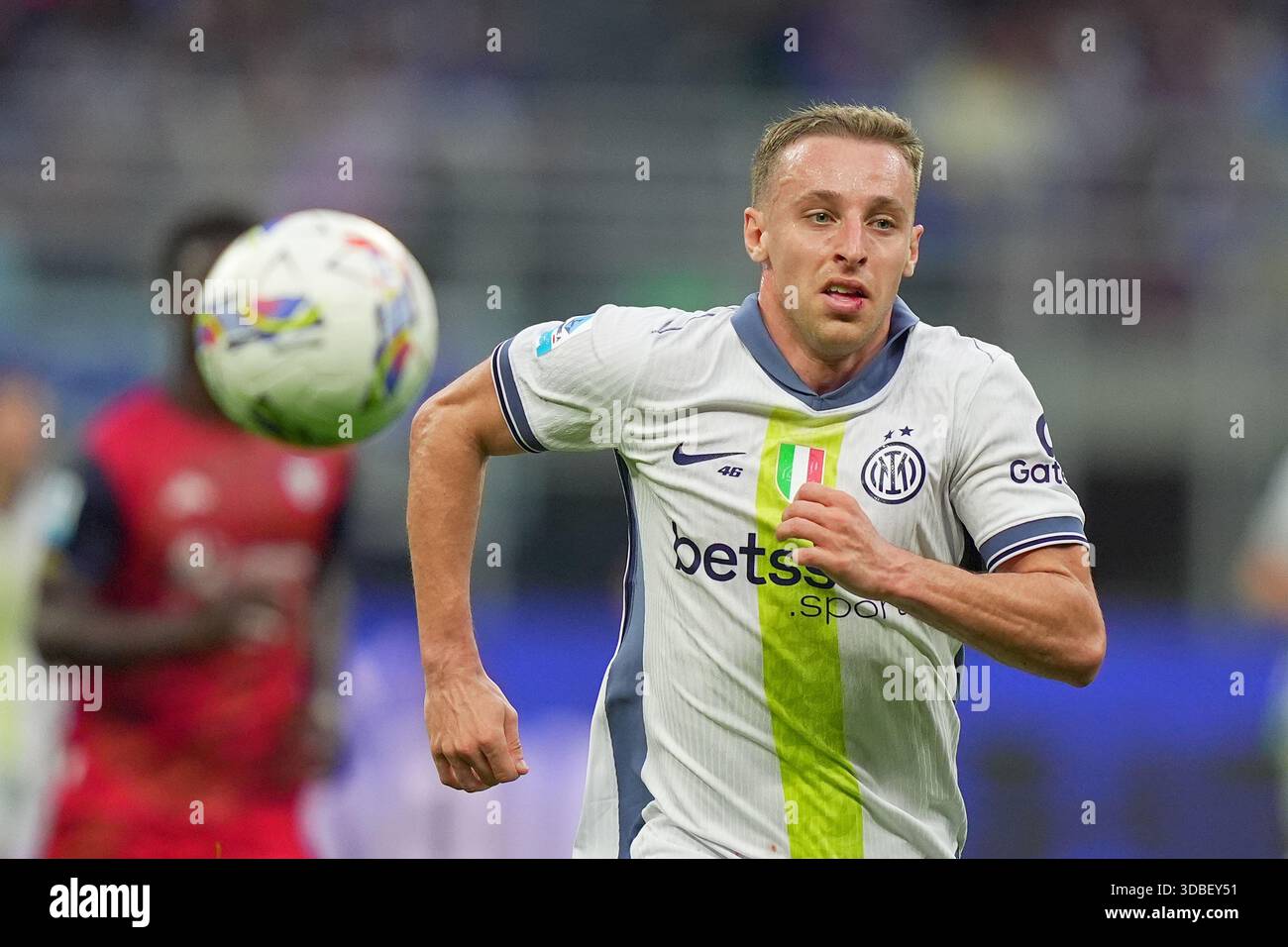Inter Milan's Davide Frattesi during the Serie A soccer match between ...