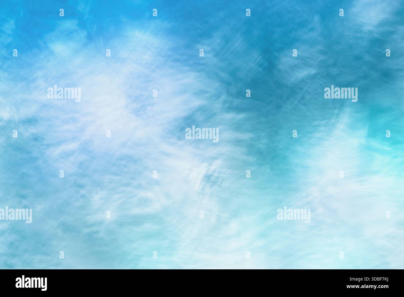 Soft abstract light-blue background, defocused sky Stock Photo
