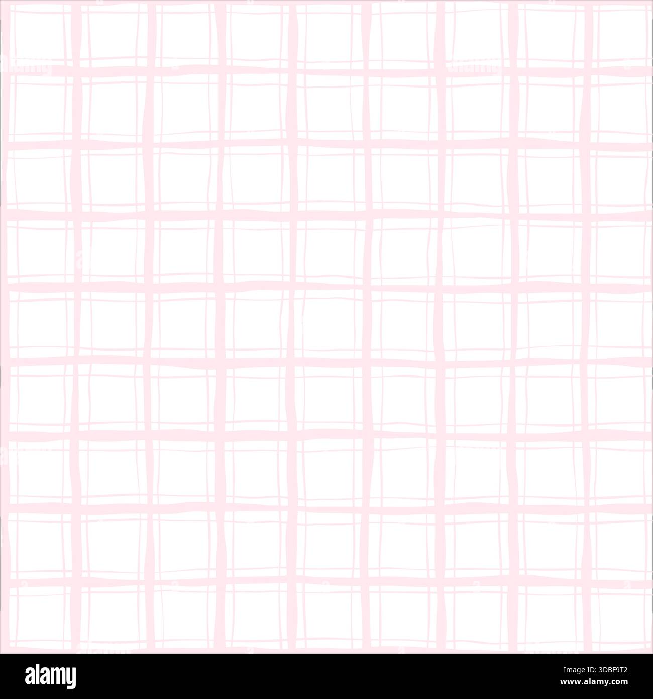 Checkered Grid Line Plaid Line Background Seamless Pattern For Girly Menu Or Wrap Backround Stock Vector