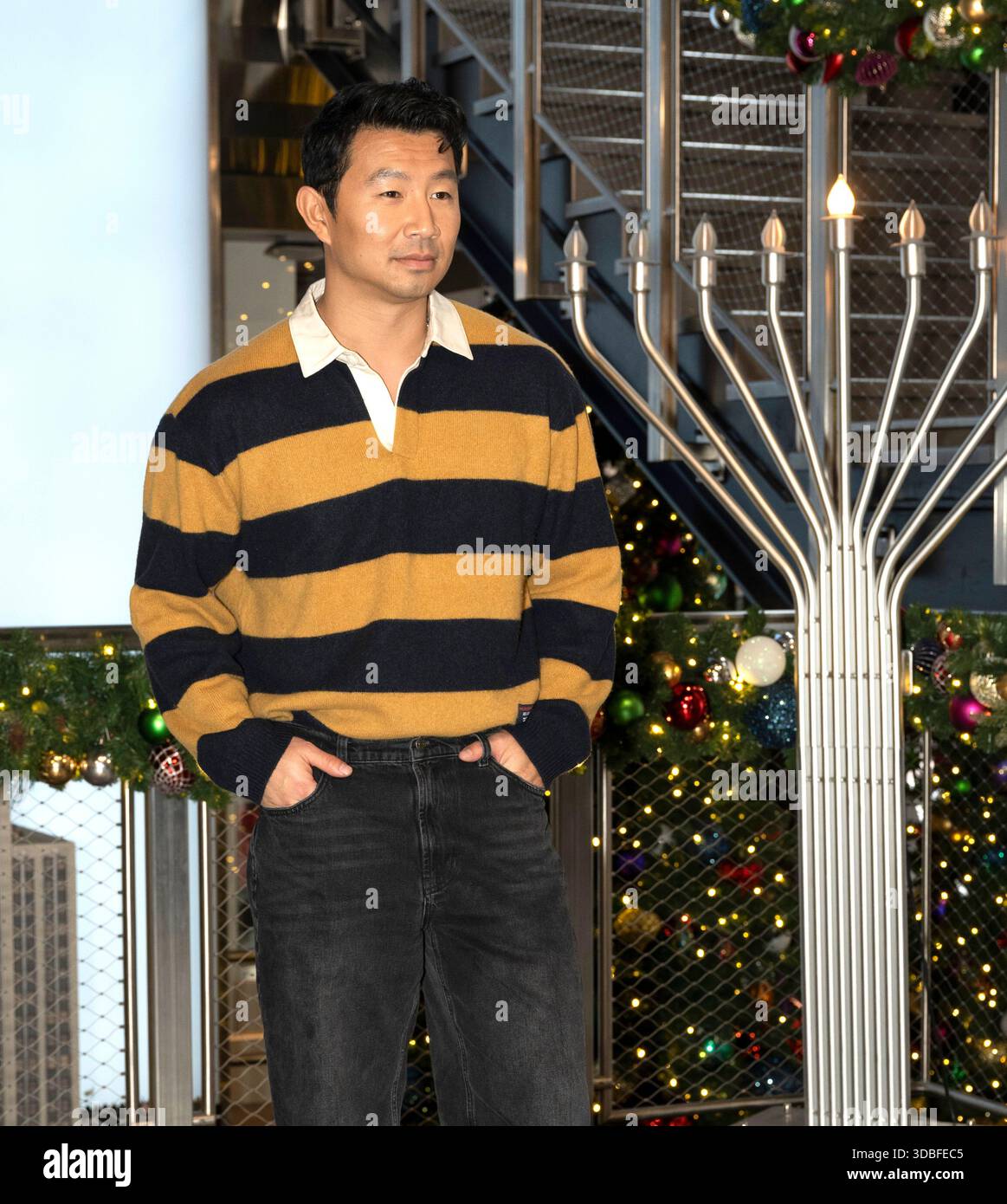 Simu Imega December 15, 2025, New York, Ny, United States: Simu Liu attends ...