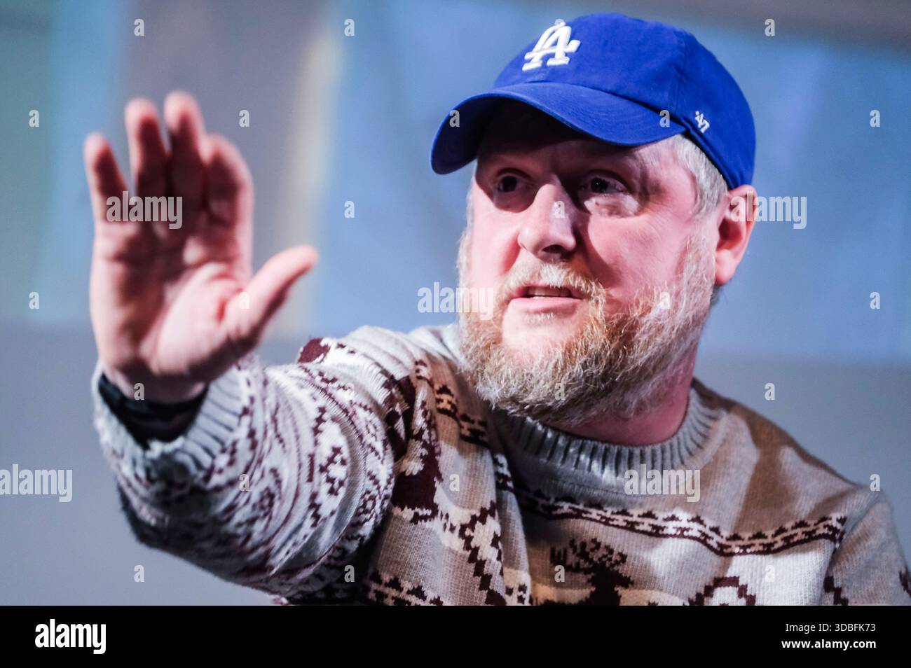 Tim Key in der Talkshow 'Mark Kermode Live in 3D' im BFI Southbank ...