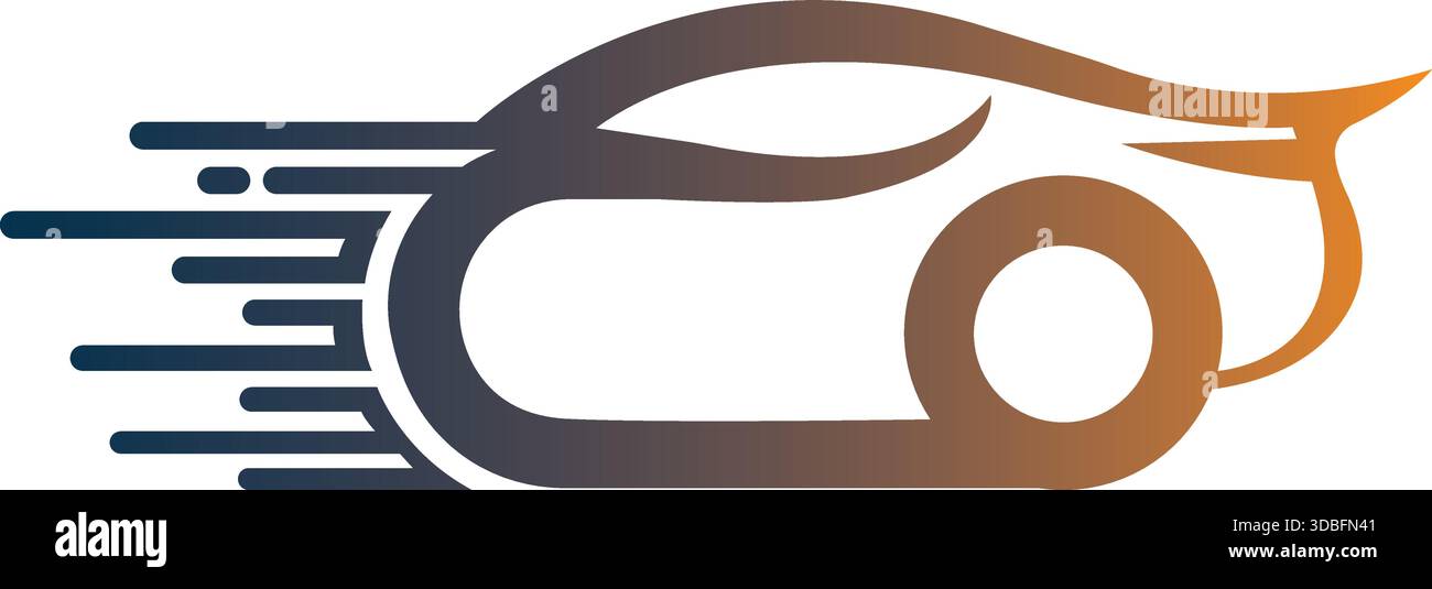 Fast Car Speed Logo Design Automotive motion racing vehicle icon vector ...