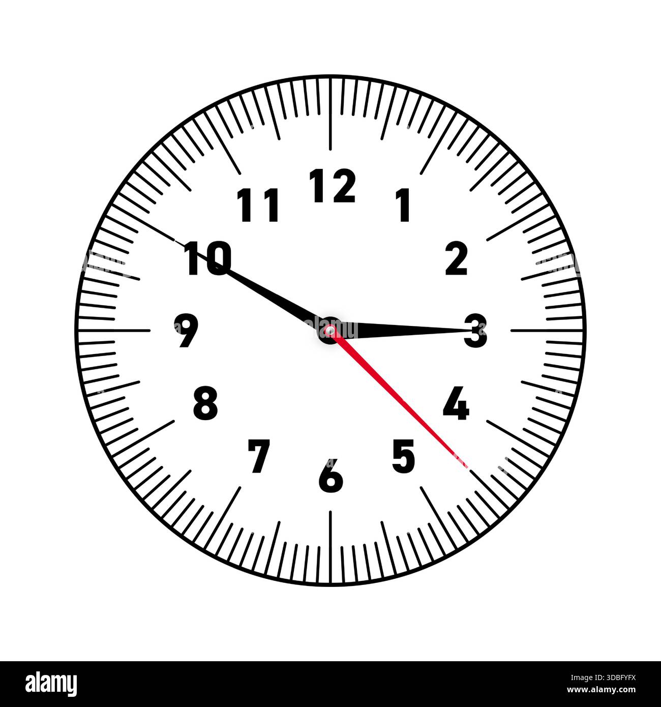 Arabic numerals countdown Stock Vector Images - Alamy