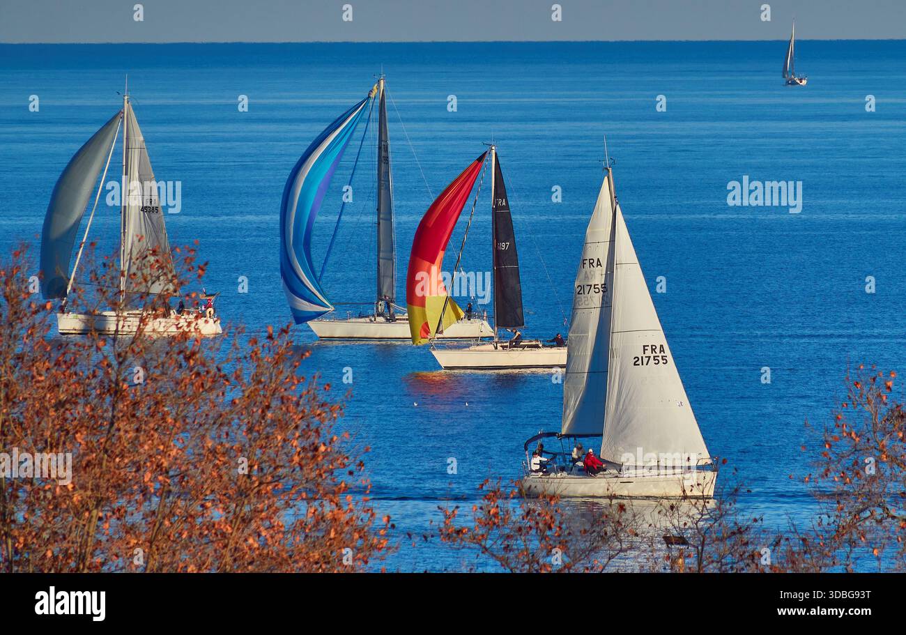 Sailing Innerbloom Colorful sails hi-res stock photography and images - Alamy